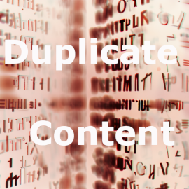 Duplicate Content