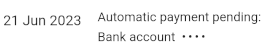 Automatic payment preparation Automatic payment preparation